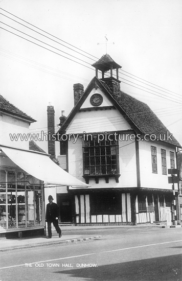 The Old Town Hall, Dunmow, Essex. c.1950's